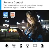 ANTELA Smart Plug with Energy Monitoring, 2,4GHz WiFi Plug, Smart Life APP Wireless Remote Control with Timer Function, Compatible with Alexa and Google Home, 13A (4 Packs) - Image 6