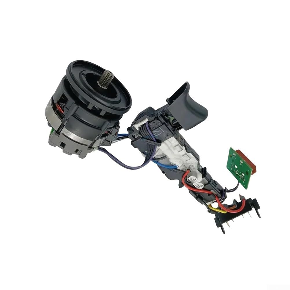 Interruptor de motor de repuesto N880474 para destornillador de impacto inalámbrico sin escobillas DCF887 | Pieza de herramienta eléctrica de 220 V compatible con serie | Carcasa de plástico de metal