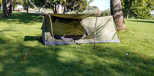 River Country Products Trekker Tent 1A Combo Pack, One Person Trekking Pole Tent with Aluminum/Carbon Fiber Trekking Poles - Thumbnail 5