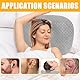 Calenxy Piercing Ear Hole Pillows, Piercing Kissen mit Loch Donut Kissen für Seitenschläfer zur Schmerzlinderung bei Ohrschmerzen,Pillow with an Ear Hole for Side Sleepers