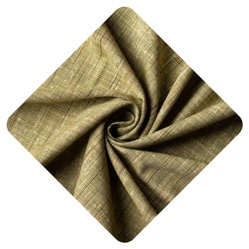 Image of Unstitched Cotton Fabric for Men and Women - Light Weight Trending Self Pattern Khadi Cotton Fabric Material (3 Meter, Light Green)