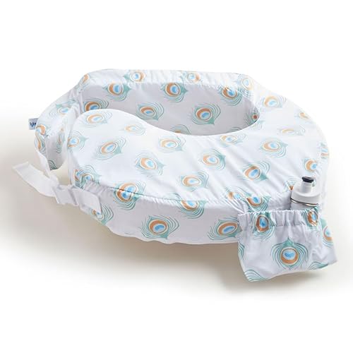 My Brest Friend 0057 Baby Wild - Cojín de Lactancia Americano, Original, Cuidado fácil, diseño: Peacock