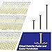 uxcell 2000Pcs 21 Degree 0.113