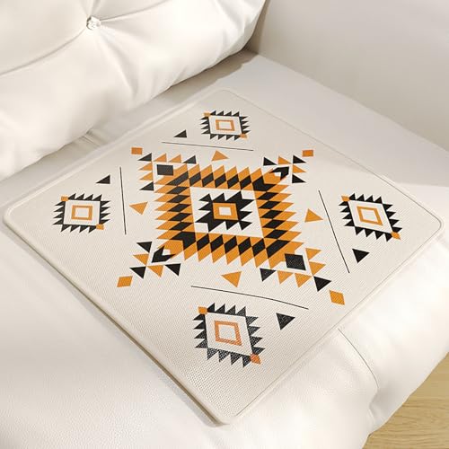 Coussin de chaise carré antidérapant avec mousse haute densité pour un maintien ferme