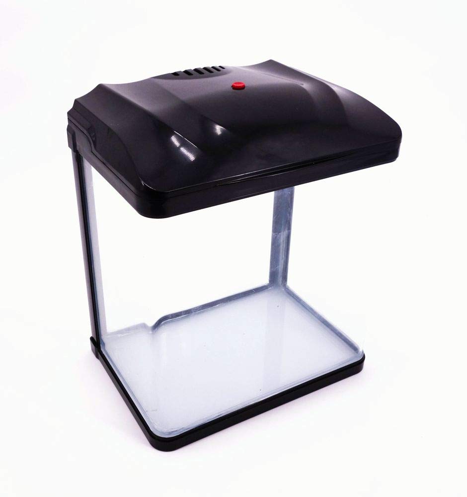 AquaOne Hr-230 schwarz inklusive Dekoration Nano Aquarium Komplettaquarium Filteranlage Nanoaquarium Set Filter Beleuchtung