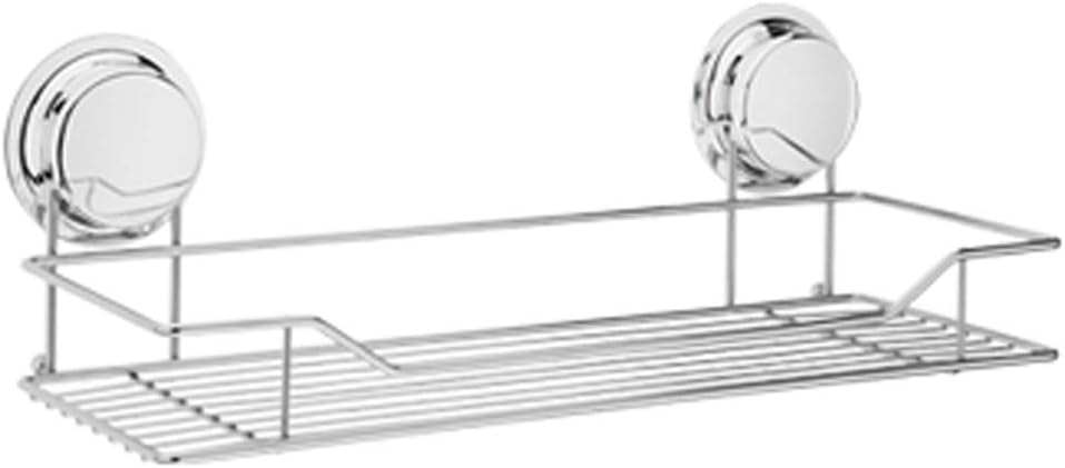 Gaoyu Suction Cup Wall Mounted Bathroom Kitchen Toilet Shelf Furniture Sets Stainless Steel Shower Caddy Shampoo Shower Gel Holder 268020