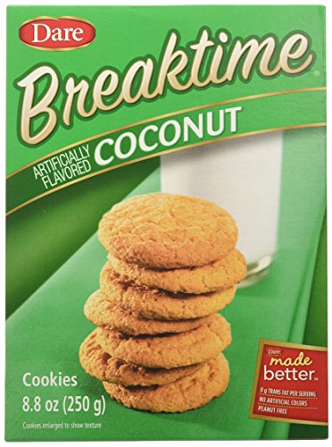 Dare Foods Breaktime Coconut Cookies – Indulgent Cookie Made With