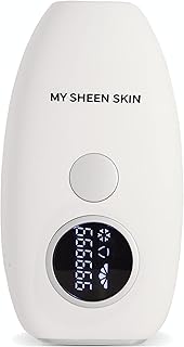 MY SHEEN SKIN MILA IPL At Home Laser Hair Removal Device for Women and Men, Permanent Hair Removal, 999999 Flashes, Ice Cooling Function, Use on Armpits Back Legs Arms Face Bikini Line