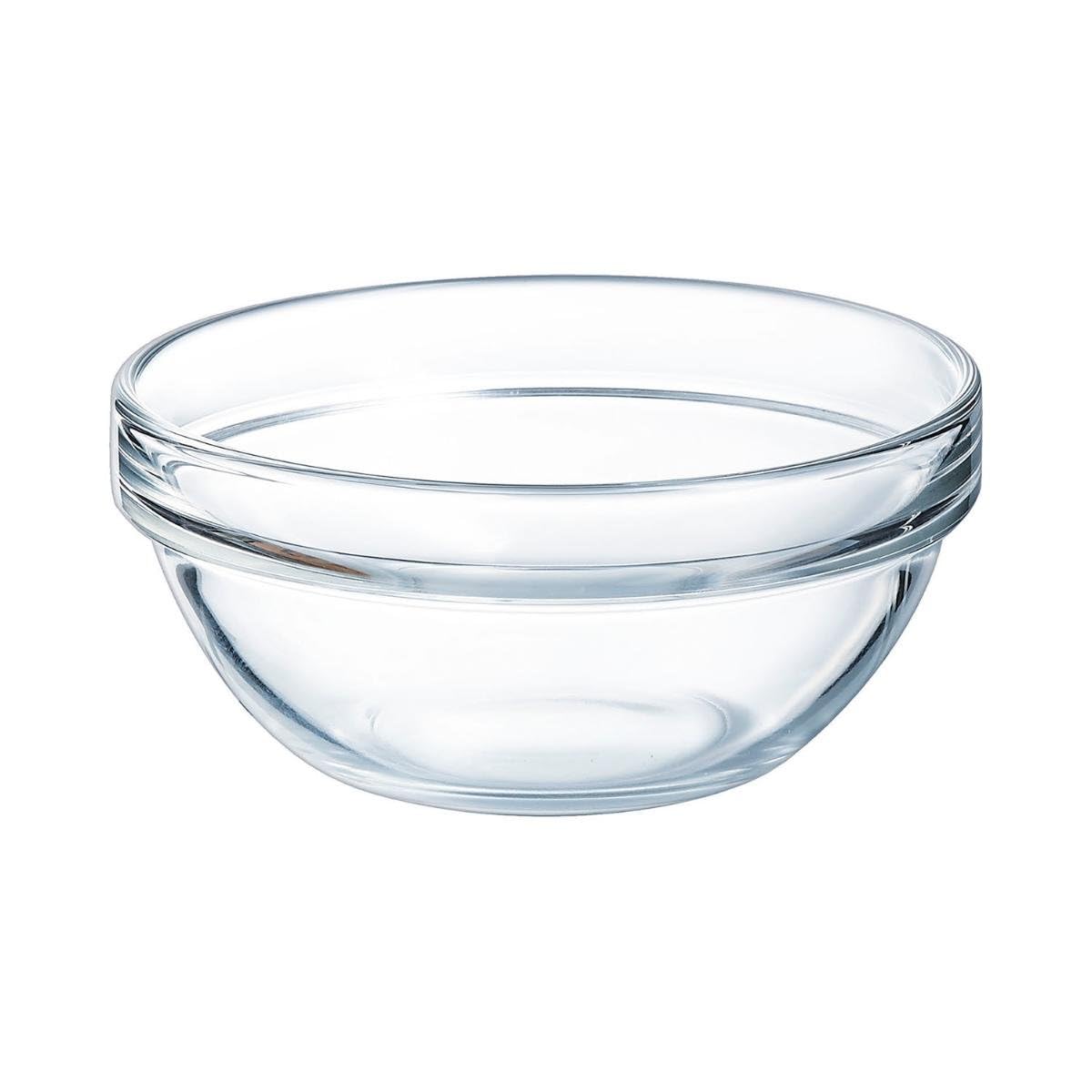 LuminarcEmpilable' Salad Bowl, Glass, Stackable, Diameter 10 cm (Pack of 6)