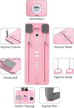 Kochler Pilates and Exercise Equipment for Sports at Home – Core, Multi-Purpose Board Suitable for Hip, Abdomen, Waist and Arm Training
