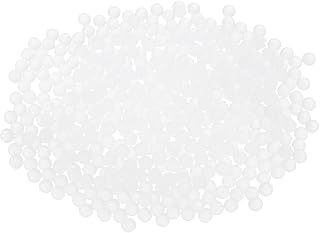 uxcell 500Pcs Raised Panel Cabinet Door Spacers, 3/16"(5mm) Silicone Ball Stabilizers Bumpers for Cabinet Door Alignment Stress Distribution, White