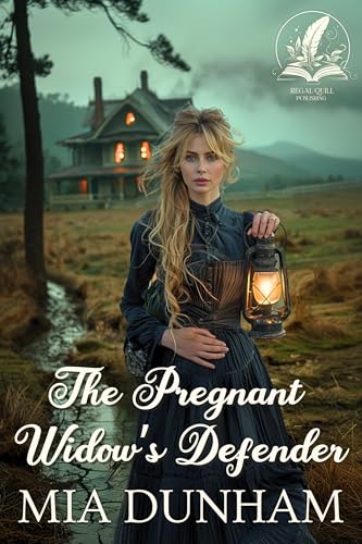 The Pregnant Widow's Defender: A Historical Western Romance Novel (Love and Valor on the Frontier)