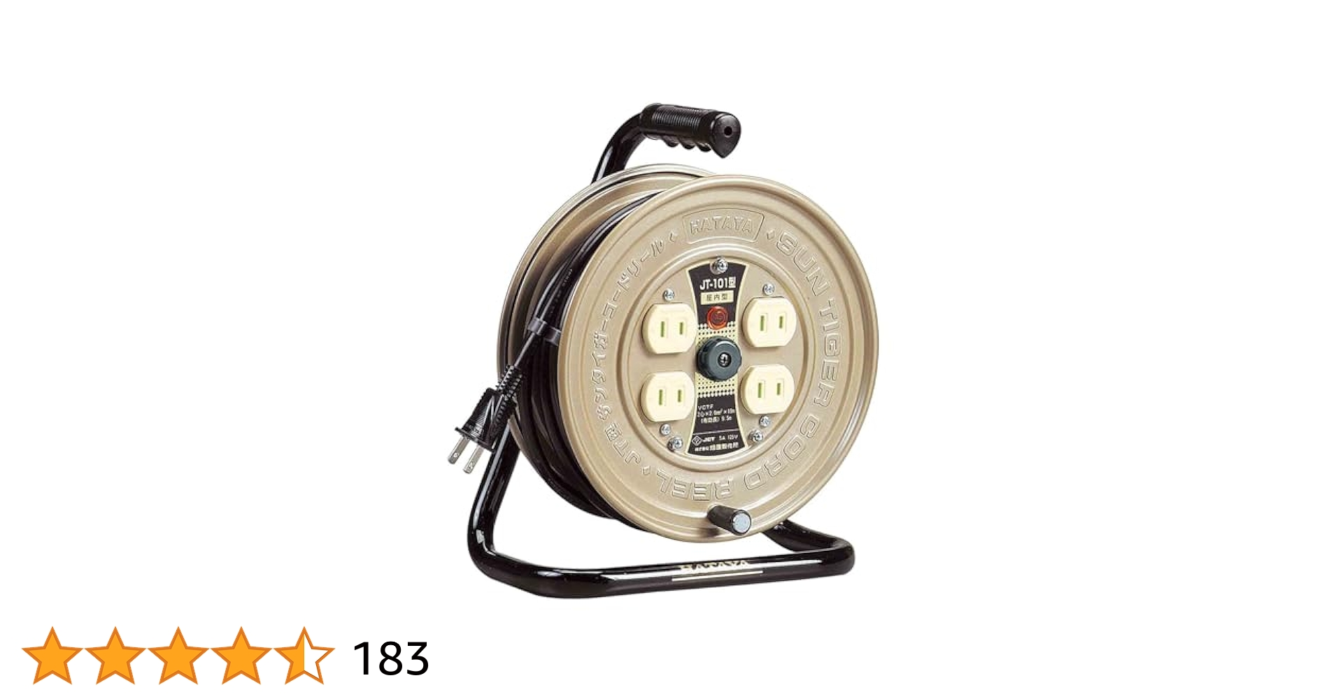 Amazon | ハタヤ 温度センサー付コードリール単相100V10M JT101S