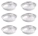 Pack of 6 Disposable Aluminum Foil Cake Pans