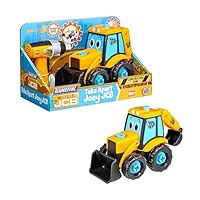 Teamsterz My First JCB Take Apart Joey Digger Truck | Battery Operated Drill Toy And Take Apart Construction Toy | 16 Piece Digger Playset | Ages 18M+