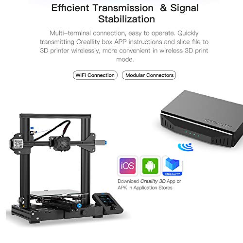 Btuty Creality WiFi Box Assistente inteligente original para impressora 3D Cloud Slice/Cloud Print/M