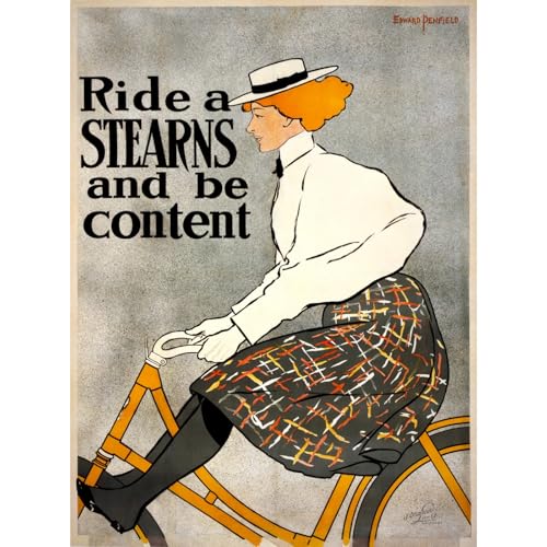 Toile Ride a Stearns impression giclée grand format en polycoton