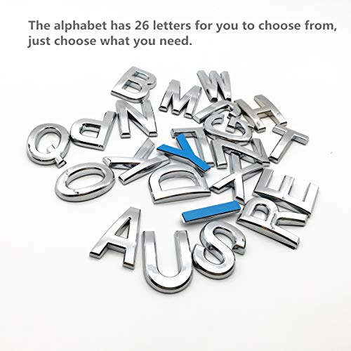 image for Hopewan Self Adhesive Door Letters X Y Z, 2