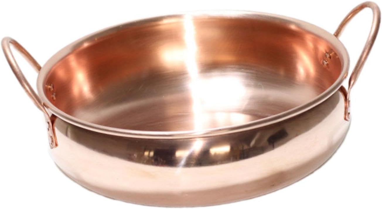 Olla de Cobre para Fondue Shabu Shabu, 34 cm