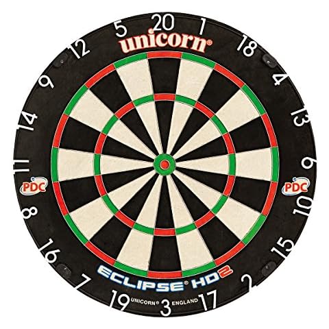 Unicorn Dart Board Eclipse Hd2 Tv Edition Bristle Board, Schwarz, Einheitsgröße Cover