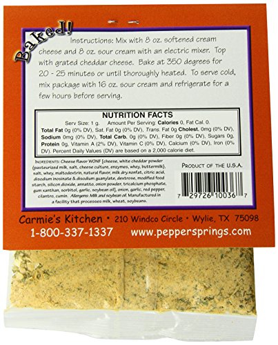 Carmie's Kitchen Baked Enchilada Dip Mix, 0.89 Ounce - image 2