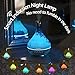 Foladion Smart Essential Oil Diffuser,300ml Cool Mist Humidifier,Body Induction Auto Control,15 Lighting Modes, Time Setting, Valentines Gift (Blue and White(300ml))