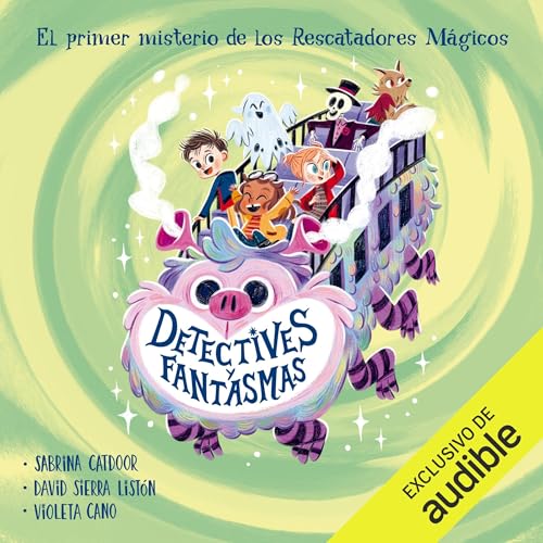 Detectives y fantasmas Audiolibro Por Sabrina Catdoor arte de portada