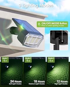 Solar Spot Lights Outdoor Waterproof, Solar Spotlights 10 Pack Cool White — photo 2 of 6