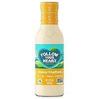 Vista 1 de Follow Your Heart Aderezo Miel Mostaza, 12 oz