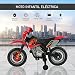 HOMCOM Moto Electrica Infantil Bateria 6V Recargable Niños 3+ Años Cargador y...