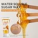 SUMAX Travel Waxing Kit Sugar Wax Hair Removal for Face Sugar Waxing Kit for Women Men Pubic Hair Sugar Paste Hair Removal for Bikini Underarm & Legs
