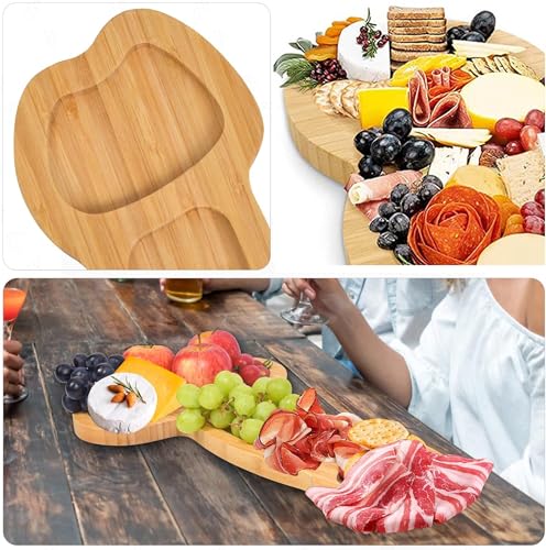 Tabla de cortar de madera forma corazón 40 cm miniatura 5