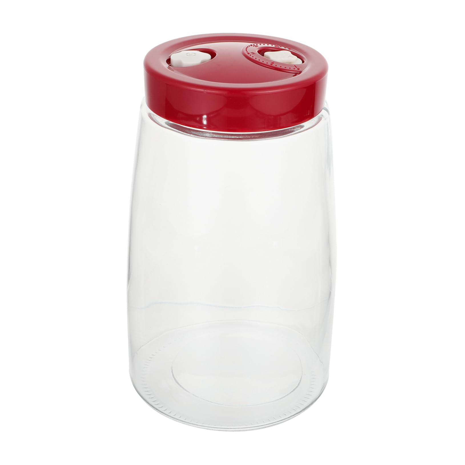 Unomor 1Pc Household Wine Brewing Jar Airtight Sealed Bottle for Fruit Enzyme Easy Open Kitchen Gadget for Home Brewing Beer and Beverages