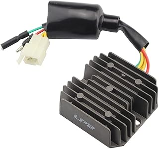 QCHIAN Voltage Regulator Rectifier 31600-MAK-000 Motorbike Rectifier 12v Motorcycle Voltage Regulator Rectifier For FX650 For Vigor 650 1999 2000 Motorbike Rectifiers