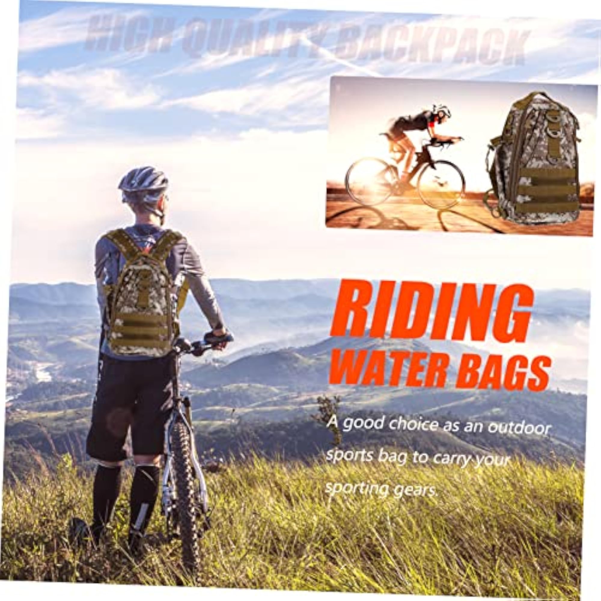 Shoulder Backpack Polyester Travel Bag