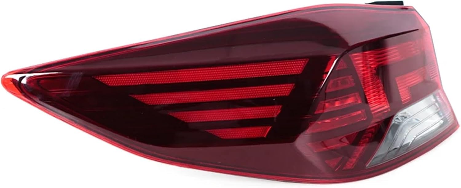 ヒュンダイ エラントラ 2019 2020 車用 ハロゲン テールライト ターンシグナル ブレーキ パーキングランプ 運転中(Rig