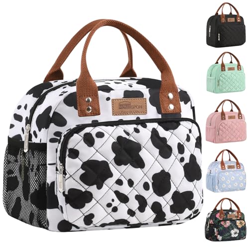 HOMESPON Isolierte Lunchtasche für Frauen Männer Arbeit Erwachsene Kühltasche Lunchbox Behälter