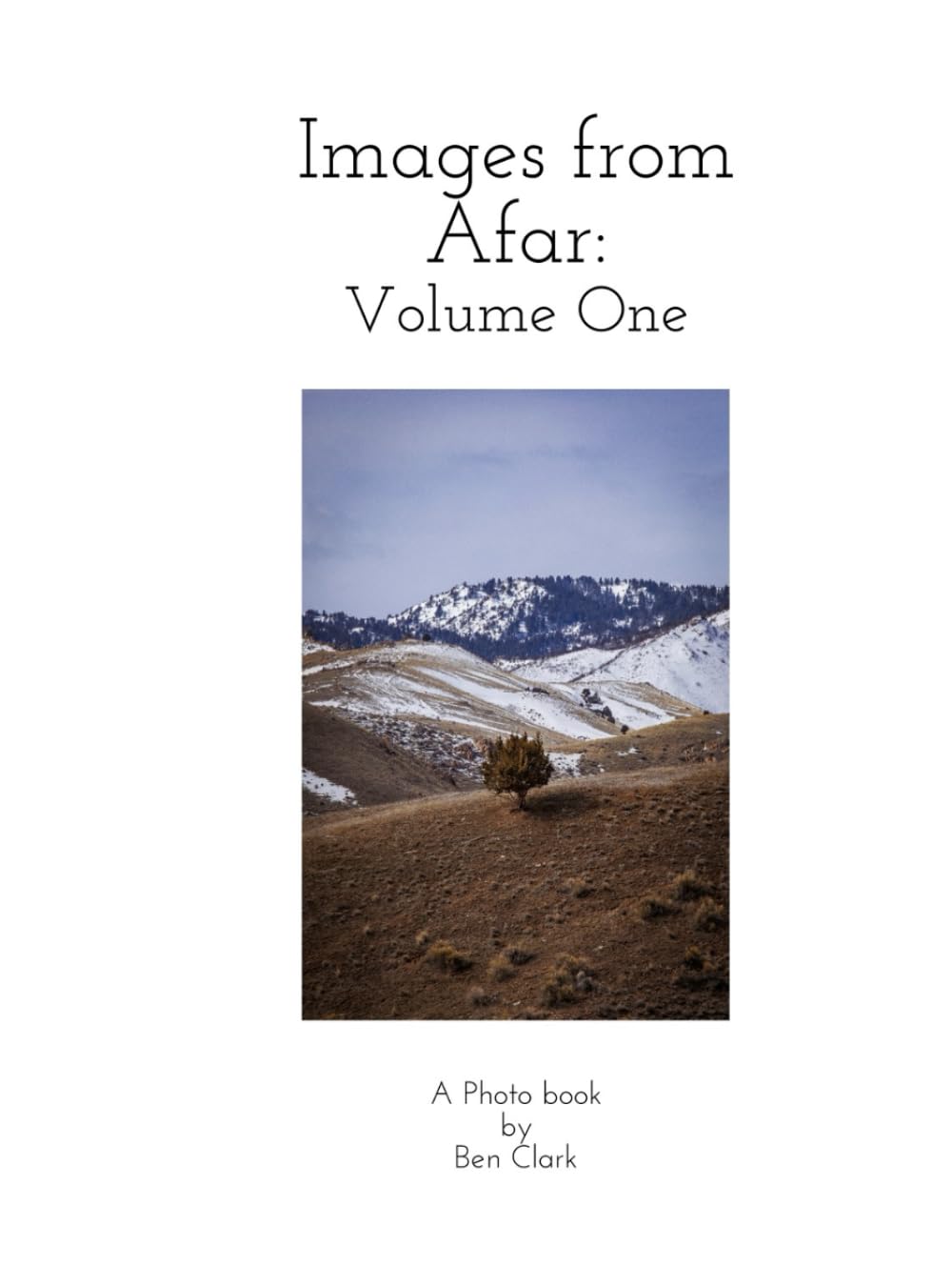 Images from Afar Volume One Photo book Ben Clark Idée cadeau esthétique original