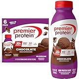Premier Protein Shake, Chocolate, 30g Protein, No Added Sugar, 24 Vitamins & Minerals to Support Immune Health, 11.5 fl oz, 6 Pack (Packaging May Vary)