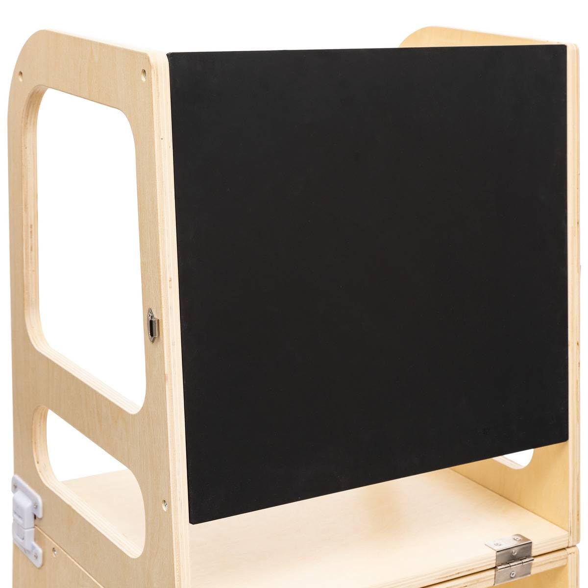 Atmosphera Tour d Observation Enfant Alba 3 en 1 Bois 91cm