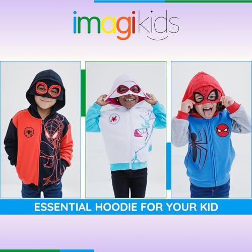 Image of Marvel Cosplay Fleece Zip-Up Hoodie Toddler to Big Kid