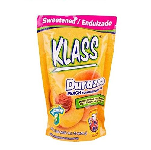 KlassPeach Flavored Drink Mix, 14.1 oz