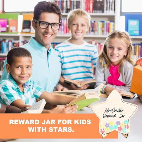 recompensa Star Jar | Jarra recompensa em forma estrela para gráfico comportamento crianças - Frasco