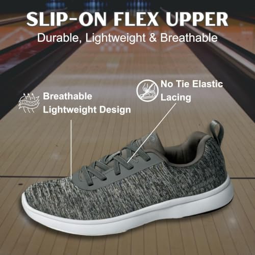 Image of Pyramid Women's Path Lite Seamless Mesh Bowling Shoes - Lightweight Seamless Design, Athletic Fit, Breathable Knit Upper, Universal Slide Soles