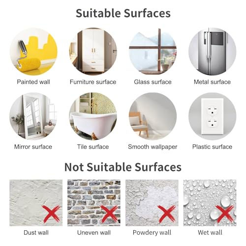 Vinilos decorativos Tanlaby hadas set rosa para pared miniatura 7