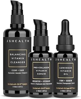 JSHealth Hydrate & Renew Skincare Bundle - Li...