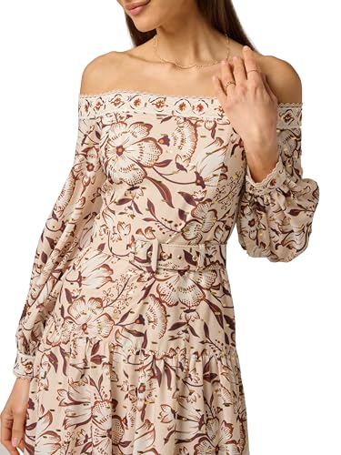 Image of Adrianna Papell Printed Midi Dress