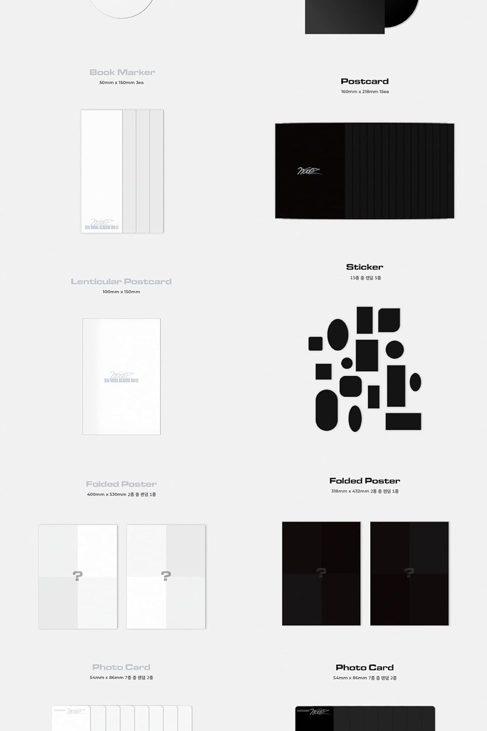 WOODZ Cho Seungyoun OO-LI 5th Mini Album FREE Version CD+POB On Pack+84p PhotoBook+3ea Book Marker+1p Lenticular PostCard+2p PhotoCard+Tracking Sealed