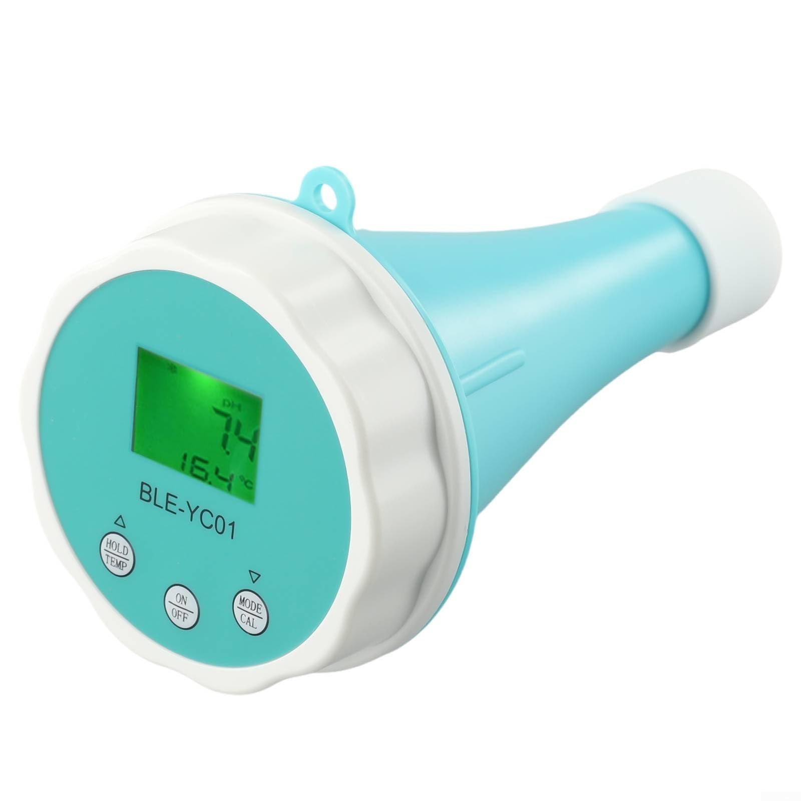 Probador de la temperatura del Orp del pH de Digitaces para el análisis del agua potable, dispositivo 6-en-1 con el App móvil y la sonda de cristal