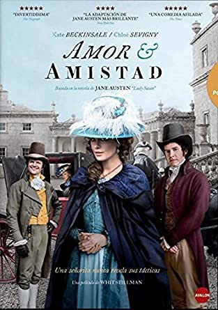 Amor y amistad película en DVD comedia romántica basada en Jane Austen